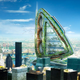 Illustration for article titled Dragonfly Skyscraper Farm Will Give Pigs the Best Views of Manhattan
